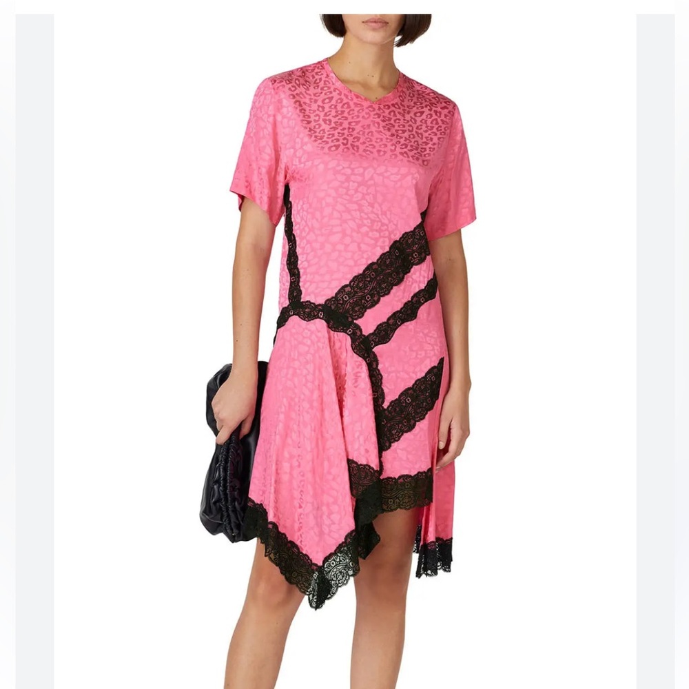 KOCHE Leopard Tee Dress